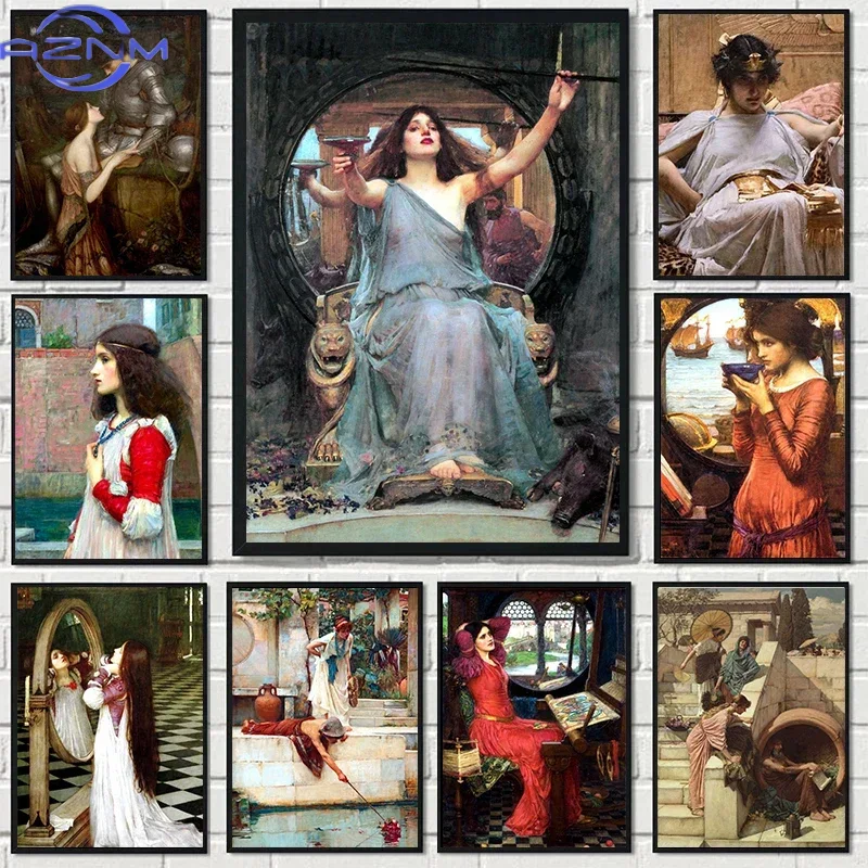 Canvas Painting Wall Art Pictu - Vintage Collectible Posters ulasan dan harga