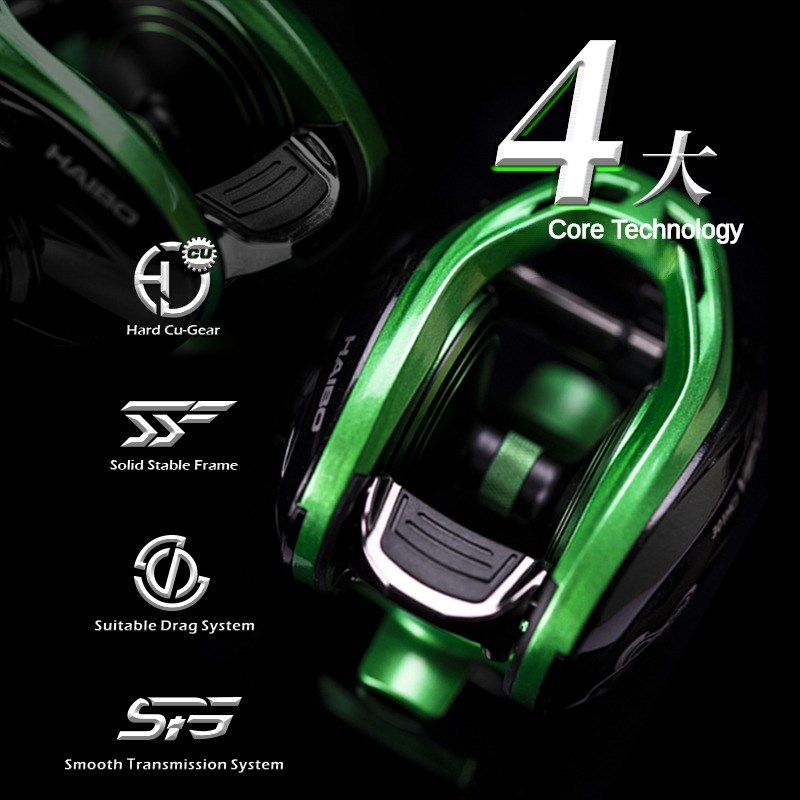 HAIBO VENOM Anti-saltwater Fis - Developing Tank Reel ulasan dan harga
