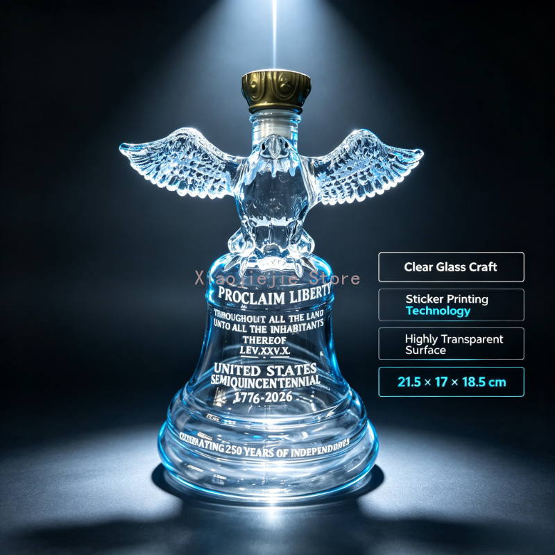 250th USA Independence Eagle L - Vintage Collectible Liquor Bottles ulasan dan harga
