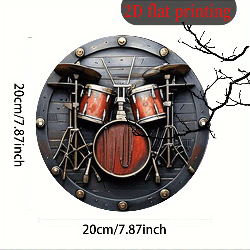 2D Flat, 1pc, 20.32x20.32 cm 2 - Vintage Collectible Plates ulasan dan harga