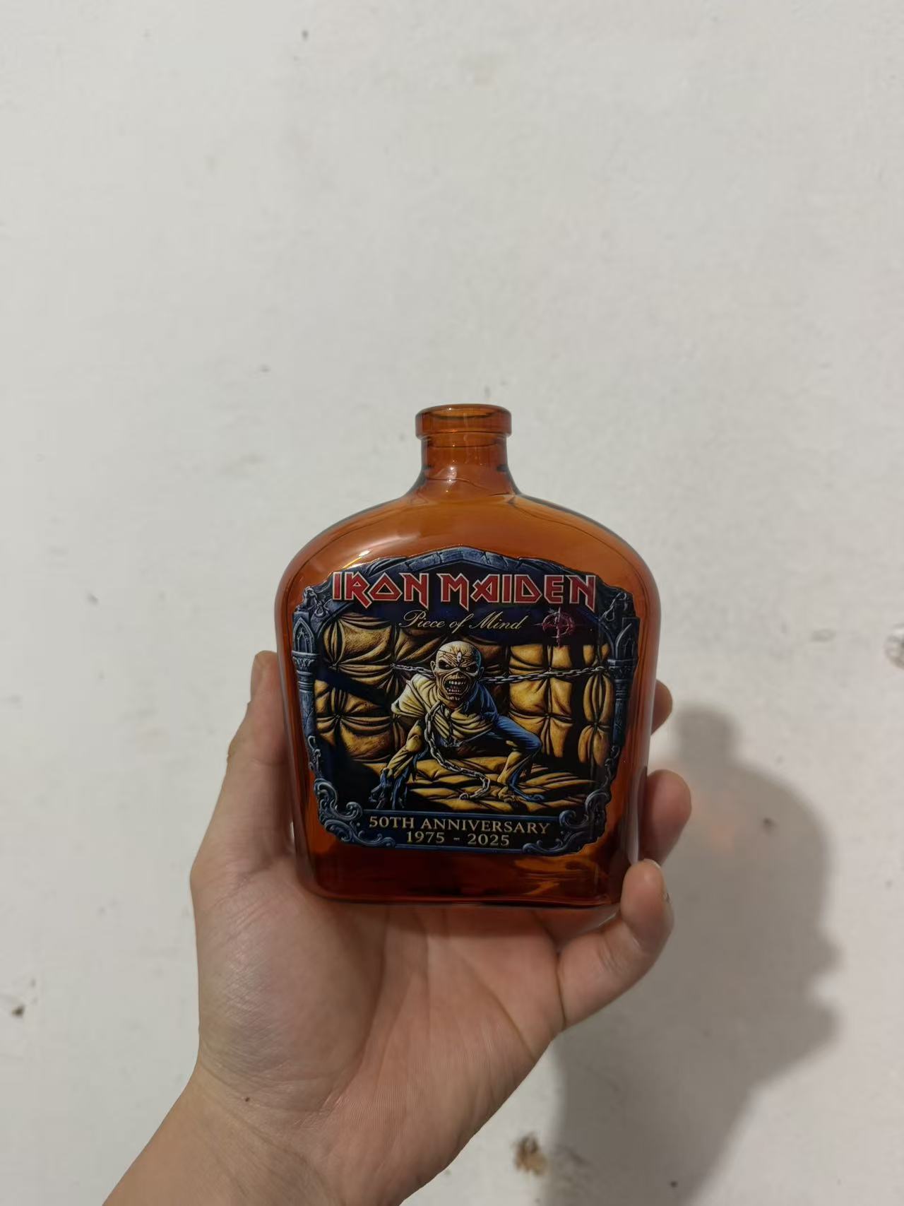 Vintage Rock Themed Mummy Scul - Vintage Collectible Liquor Bottles ulasan dan harga